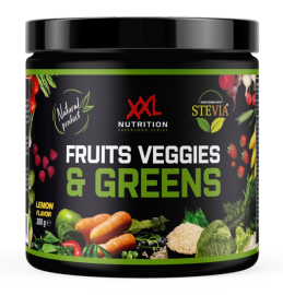 XXL Nutrition XXL Nutrition Fruits & Veggies & Greens - Lemon (300 gr)