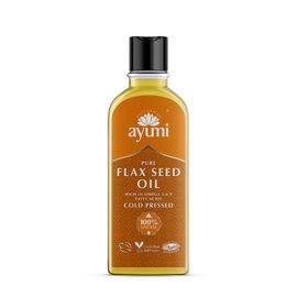 Ayumi Ayumi Pure Flax Seed Oil Cold Pressed (150 ml)