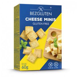 Bezgluten Bezgluten Cheese Minis Koekjes Glutenvrij (60 gr)