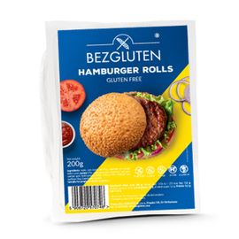 Bezgluten Bezgluten Hamburgerbroodjes Glutenvrij (200 gr)