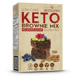Bezgluten Bezgluten Keto Brownie Mix Glutenvrij (150 gr)