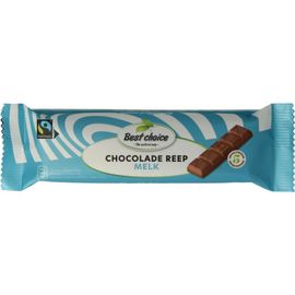 Bountiful Bountiful Chocolade Reep Melk Zonder Toegevoegd Suiker (50 gr)