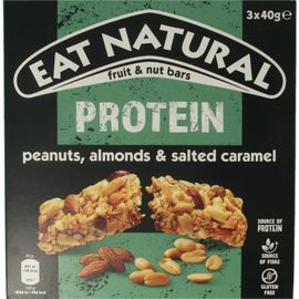 Eat Natural Eat Natural Protein Pack Caramel & Pinda 3 x 40 gr (120 gr)
