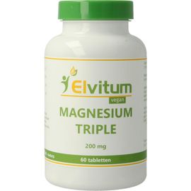 Elvitum Elvitum Magnesium Triple 200mg (60 tabletten)
