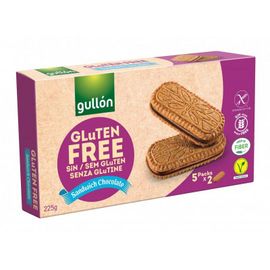 Gullon Gullon Sandwich Chocolate Cookies Glutenvrij (225 gr)