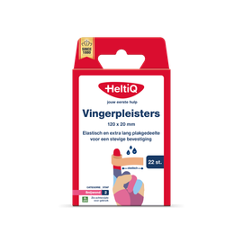 Heltiq Heltiq Vingerpleisters 120 x 20mm (22 stuks)