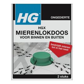 Hg HG X Mierenlokdoos Binnen En Buiten (2 Stuks)