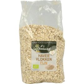 It's Amazing It's Amazing Havervlokken Fijn Bio (500 gr)