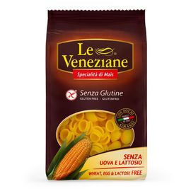 Le Veneziane Le Veneziane Pipe Rigate Glutenvrij (250 gr)