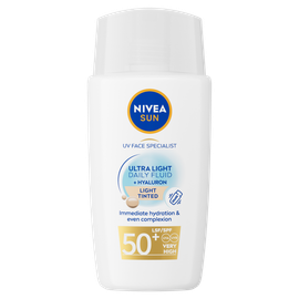 Nivea Nivea Sun Face Daily Fluid SPF50 Tint M (40 ml)