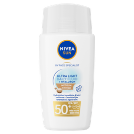 Nivea Nivea Sun Face Daily Fluid SPF50 Tint L (40 ml)