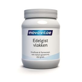 Nova Vitae Nova Vitae Edelgistvlokken Knoflook & Parmezaan (250 gr)