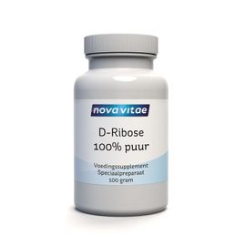 Nova Vitae Nova Vitae D-Ribose 100% Puur (100 gr)