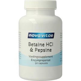 Nova Vitae Nova Vitae Betaine Hci Met Pepsine (90 capsules)