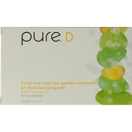 Pure Pure Pure D (90 kauwtabletten)