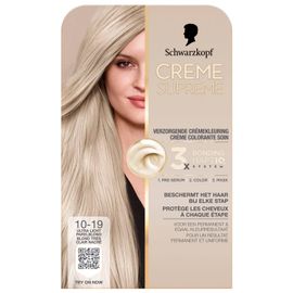 Schwarzkopf Schwarzkopf Creme Supreme 10-19 Licht Blond (1 stuk)