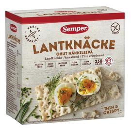 Semper Semper Knackebrod Lantknacke Glutenvrij (230 gr)