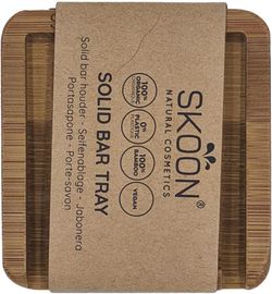 Skoon Skoon Solid Bar Tray - 1 Bar - All Bamboo (1 set)