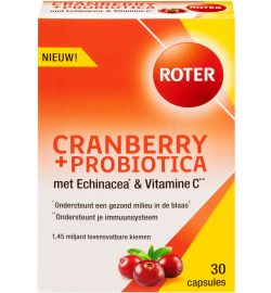 Roter Roter Cranberry & probiotica (30ca)