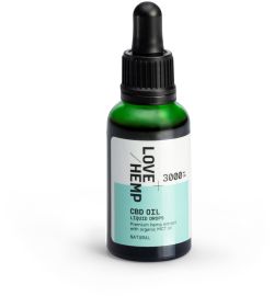 Love Hemp Love Hemp 3000mg 10% CBD Oil Drops 30ml Natural (30ml)