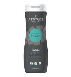 Attitude Super Leaves Attitude Super Leaves Shampoo & body wash 2-in-1 mannen (473 ml)