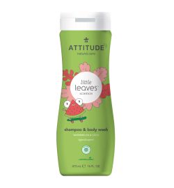 Attitude Little Leaves Attitude Little Leaves 2-in-1 shampoo watermeloen & kokos (475 ml)