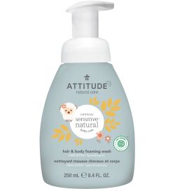 Attitude Sensitive Skin Baby Attitude Sensitive Skin Baby Schuimende baby haar & body wash (250ml)