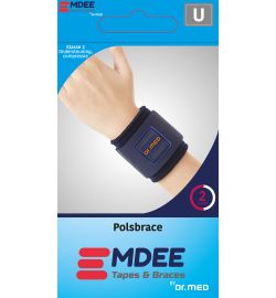 Emdee Emdee Pols Supportband Blauw (1 stuk)