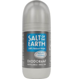 Salt Of The Earth Salt Of The Earth Natural Deodorant Roll On, Vetitver & Citrus (75 ml)
