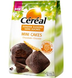 Céréal Céréal Mini Cakes Chocolade (7 X 25 gr)