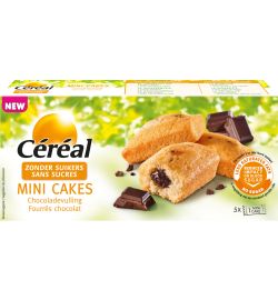 Céréal Céréal Mini Cakes Chocoladevulling (5 Stuks)