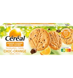 Céréal Céréal Zandkoekjes choc-orange (12)