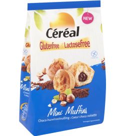 Céréal Céréal Mini muffins choco-hazelnootvulling (8)