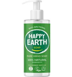 Happy Earth Happy Earth Pure hand soap cucumber matcha (300ml)
