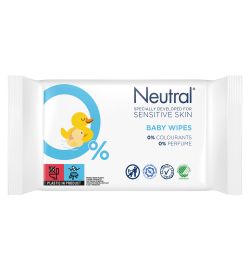 Neutral Neutral Baby doekjes (52st)