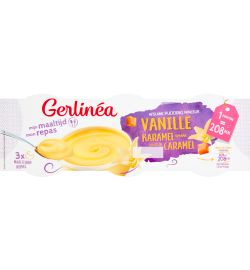 Gerlinéa Gerlinéa Afslank Maaltijdpudding Vanille Karamel smaak (3 x 210 gr)