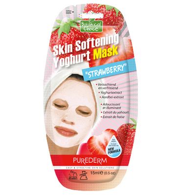Purederm Skin Softening Yoghurt Mask Strawberry (15ML) 15ML
