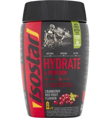Isostar Hydrate & perform cranberry red fruit (400g) 400g