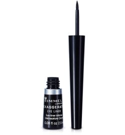 Rimmel London Rimmel London Exaggerate eyeliner : 001 - 100% Black (1 stuk)