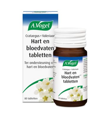 A.Vogel Crataegus + valeriaan tabletten (80tb) 80tb