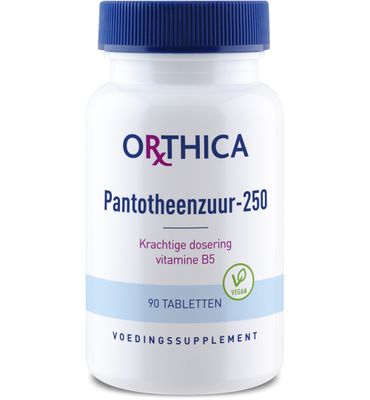 Orthica Vitamine B5 pantotheenzuur-250 (90tb) 90tb
