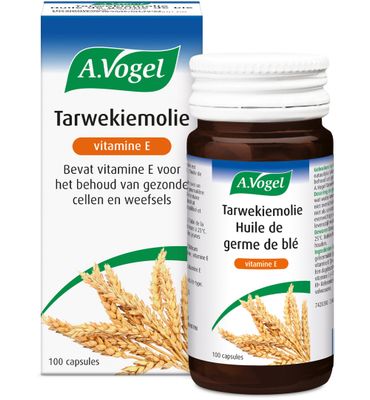 A.Vogel Tarwekiemolie met vitamine E (100ca) 100ca