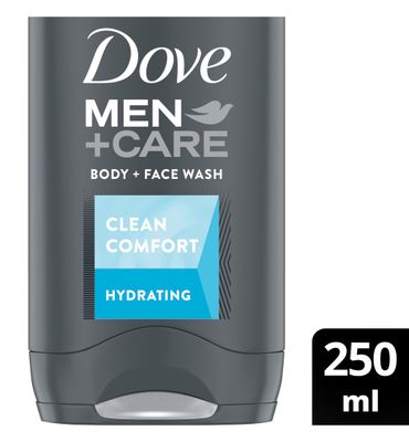 Dove Men showergel clean comfort (2 (250ml) 250ml