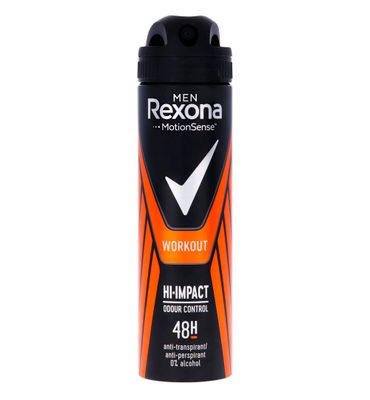Rexona Deodorant spray workout high impact (150ml) 150ml