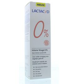 Koopjes Drogisterij Lactacyd Wasemulsie 0% (250ml) aanbieding