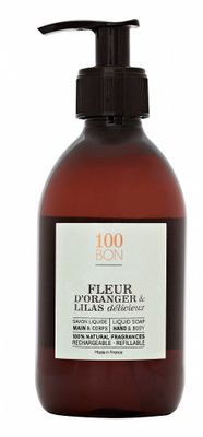 100BON Liquid Soap Fleur D'oranger Et Lilas Delicieux 300ml