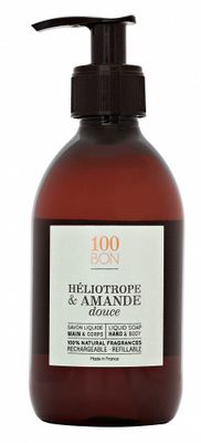 100BON Liquid Soap Heliotrope Et Amande Douce 300ml