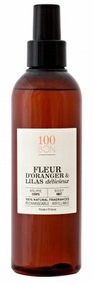100BON Body Mist Fleur D'oranger Et Lilas Delicieux 200ml