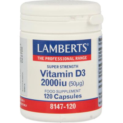 Lamberts Vitamine D3 2000IE (120ca) 120ca