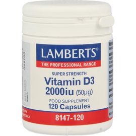 Lamberts Lamberts Vitamine D3 2000IE (120ca)